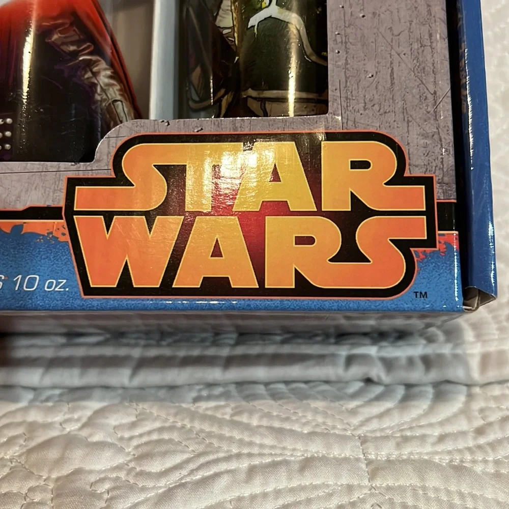 Star Wars glassware set, new in package‎